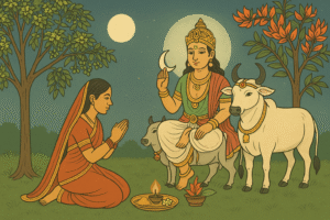 चंद्र ग्रह आणि कडुनिंब व पळस वृक्ष